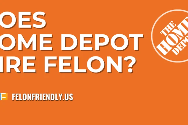 Does Home Depot Hire Felons?