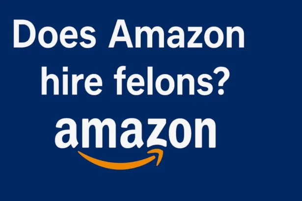 does amazon hire felon