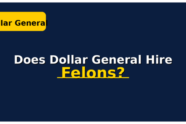 does dollar general hire felon