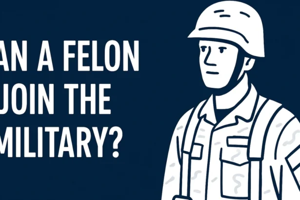 felon join the military