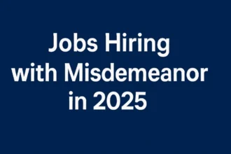 hiring with misdemeanor