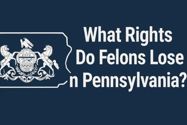 Rights Do Felons Lose in Pennsylvania
