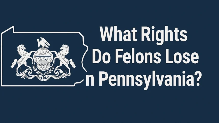 Rights Do Felons Lose in Pennsylvania