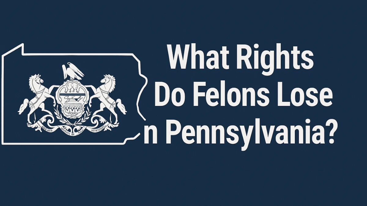 What Rights Do Felons Lose in Pennsylvania? - Felon Friendly
