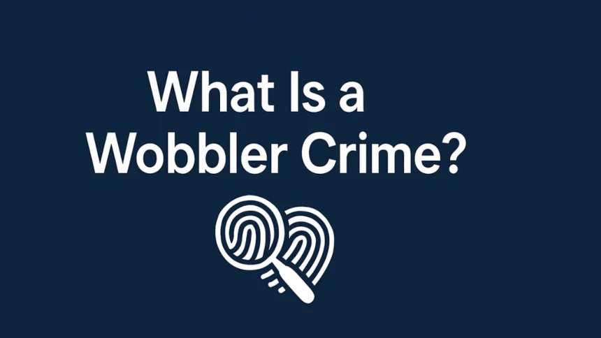 What Is a Wobbler Crime