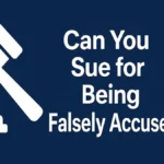 Laws About False Accusations