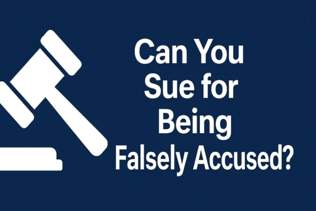 Laws About False Accusations