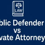 Public Defender vs Private Attorney