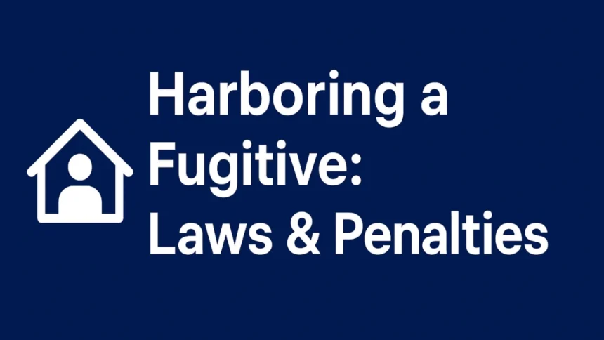 Harboring a Fugitive Laws & Penalties