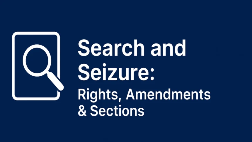 Search and Seizure