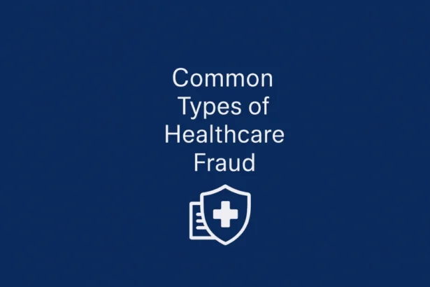 Common Types of Healthcare Fraud