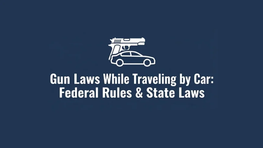 Gun Laws While Traveling by Car