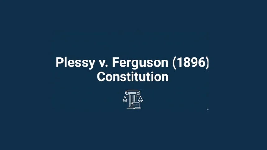 Plessy v Ferguson