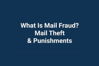 What Is Mail Fraud Mail Theft punishments