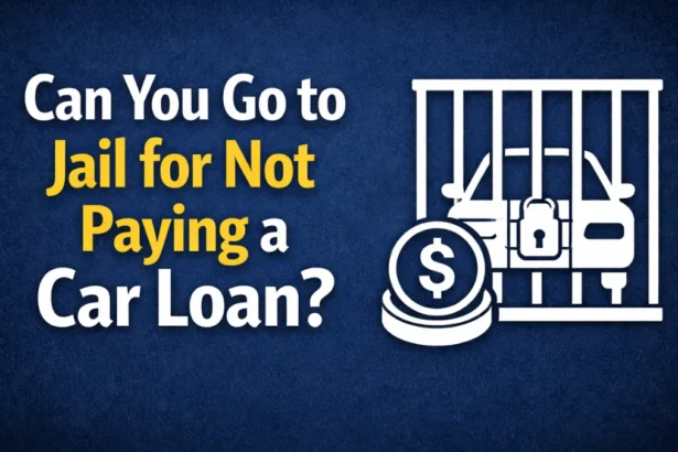 can you go to jail for not paying car loan