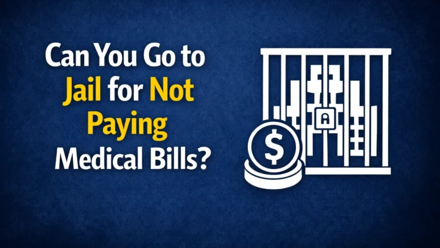 go to jail for not paying medical bills