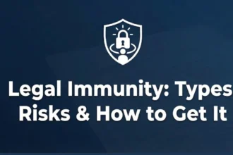 Legal Immunity: Types Risks