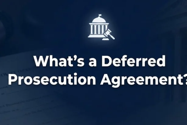 What’s a Deferred Prosecution Agreement