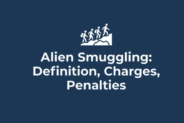 Alien Smuggling Definition Charges Penalties