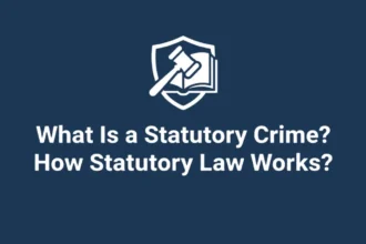 What Is a Statutory Crime How Statutory Law Works