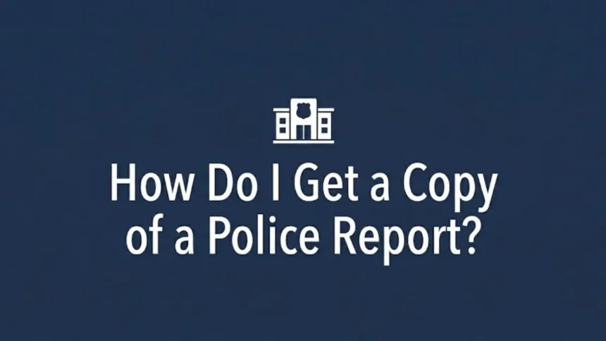 How Do I Get a Copy of a Police Report