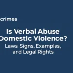 Is Verbal Abuse Domestic Violence
