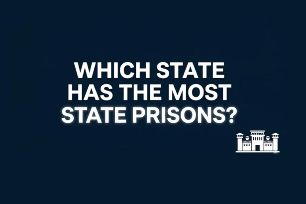 Which State Has the Most State Prisons