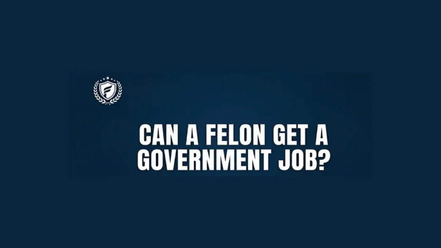 Can a Felon Get a Government Job