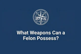 What Weapons Can a Felon Possess