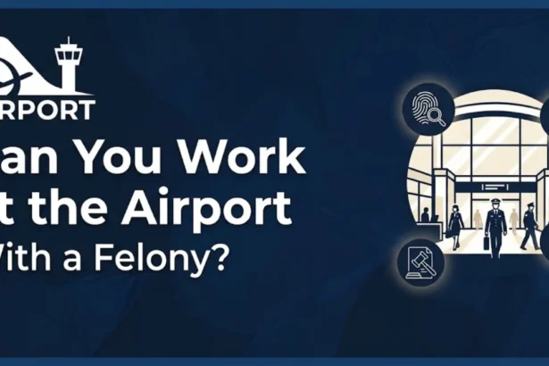 Can You Work at the Airport With a Felony