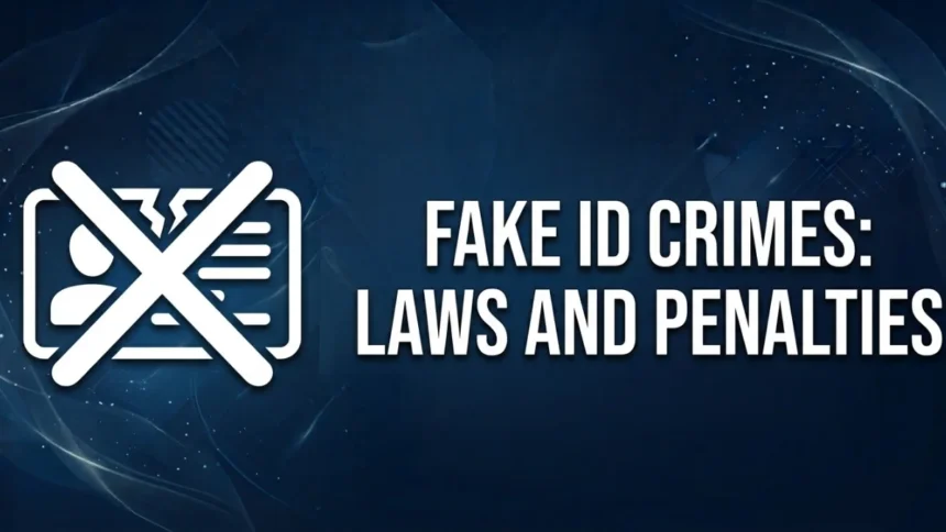 Fake ID Crimes Laws and Penalties